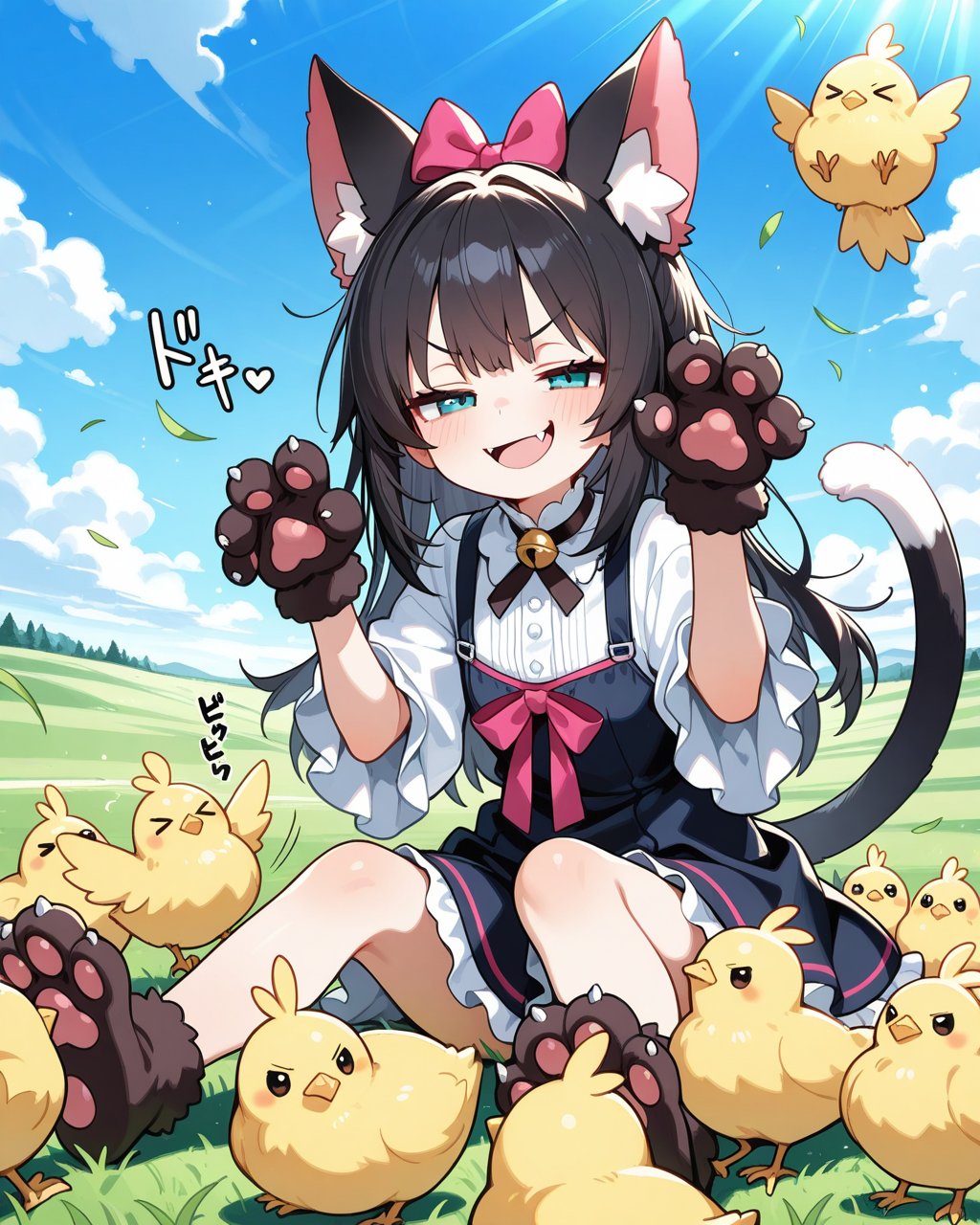 しゅりょうほんのうが目覚めてしまうねこ。