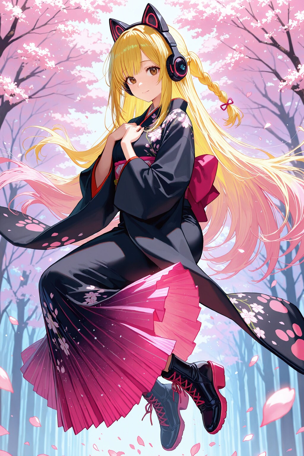 和風モダンイラスト描いてみました（美紀さん）