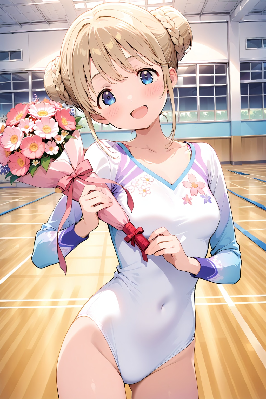 新体操部の瑛梨ちゃん✨１３５ | の人気AIイラスト・グラビア