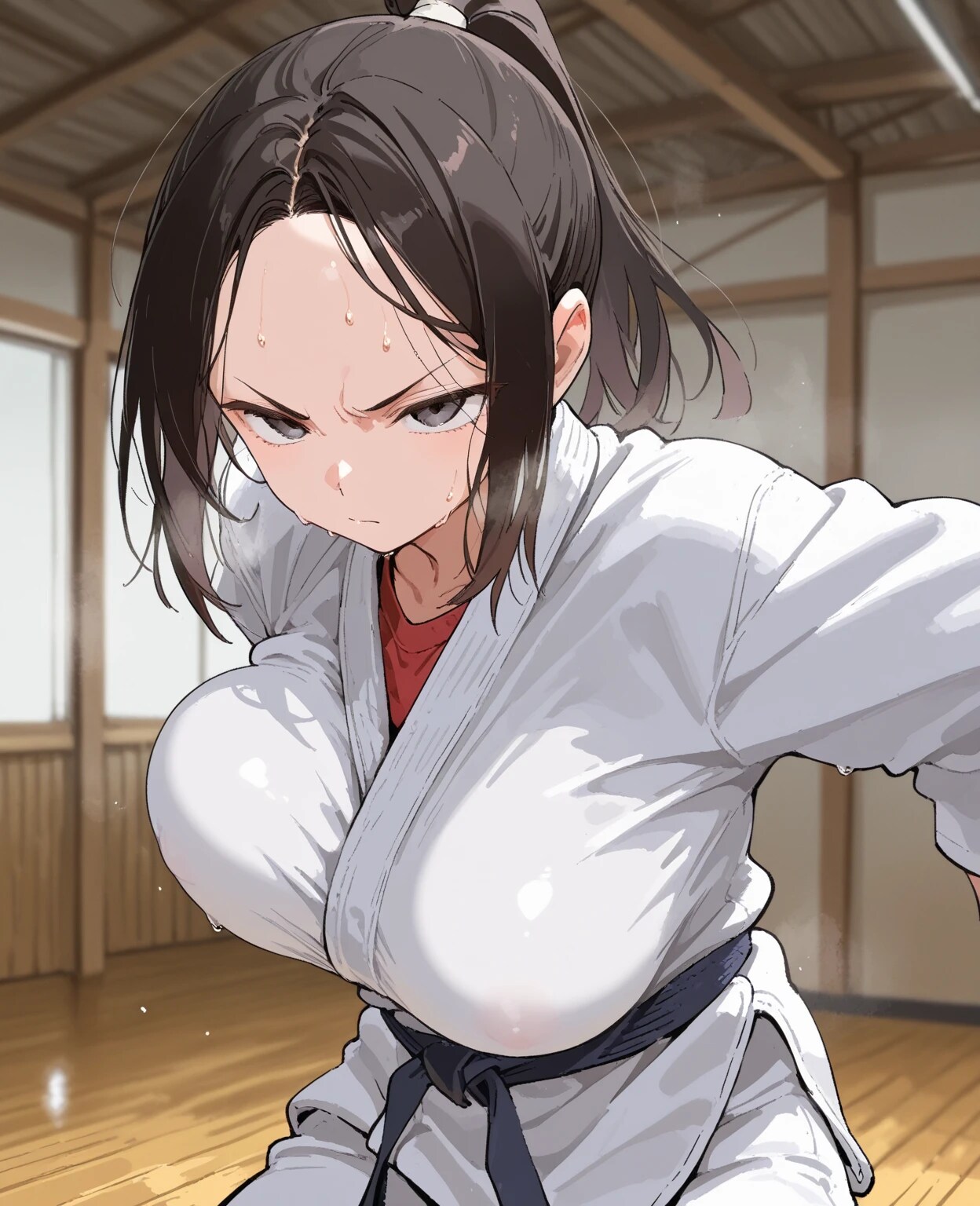 柔道の女の子