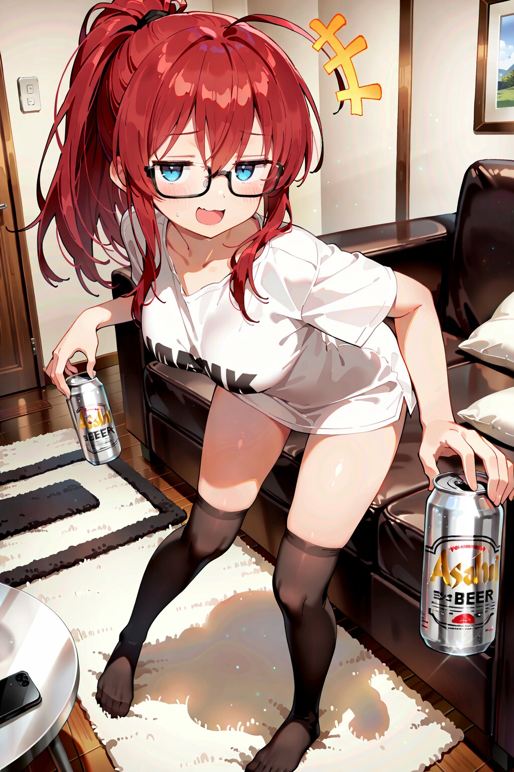 日曜日の宅呑みジト目先生 Y720