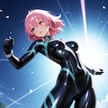ロックと紫陽花 3枚目
