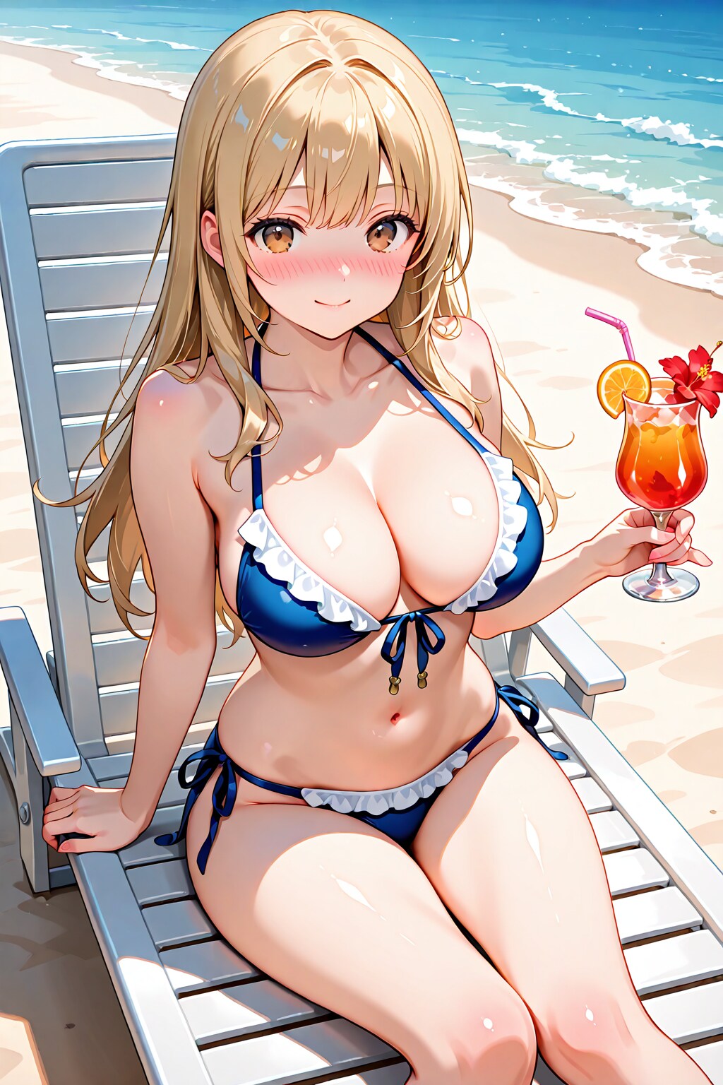 寛ぎ万里奈ちゃん×2