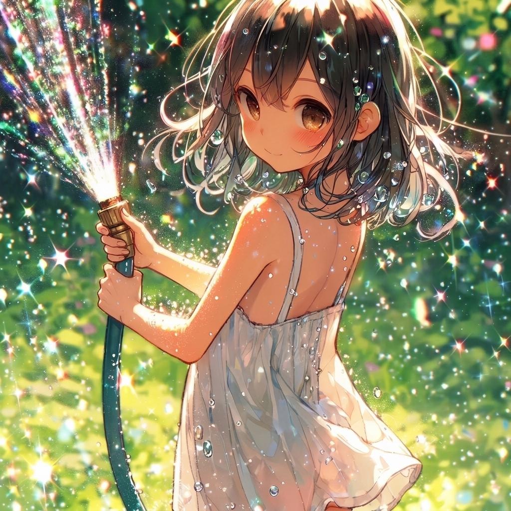 放水彡