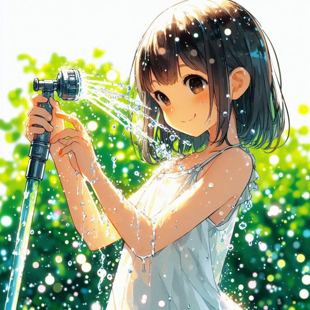 放水彡