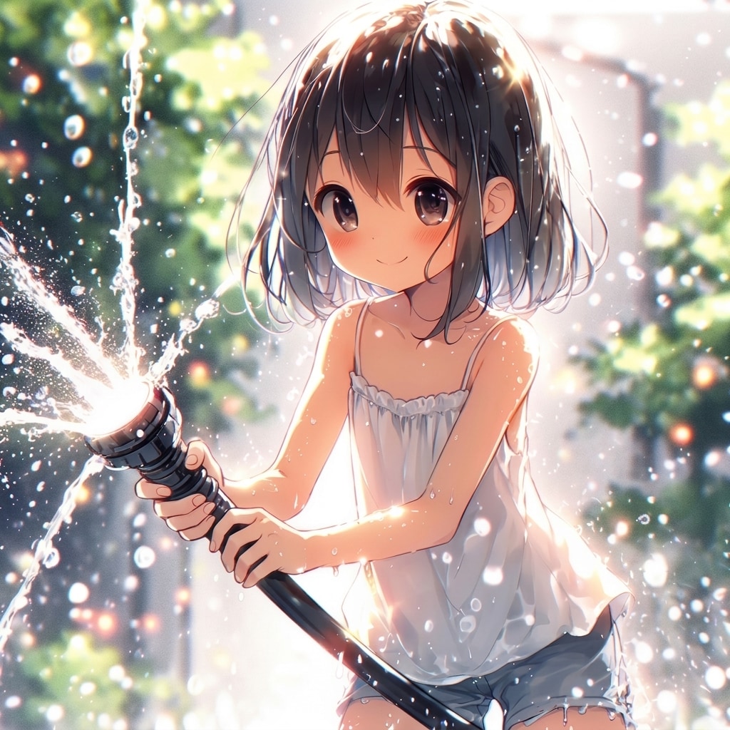 放水彡