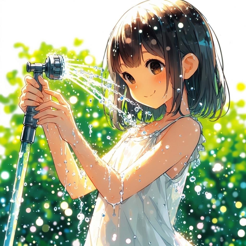 放水彡