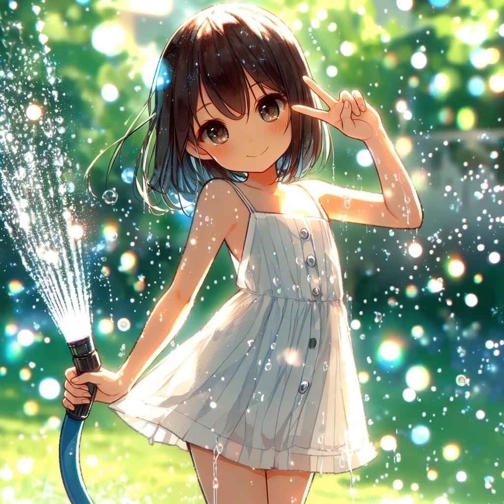放水彡
