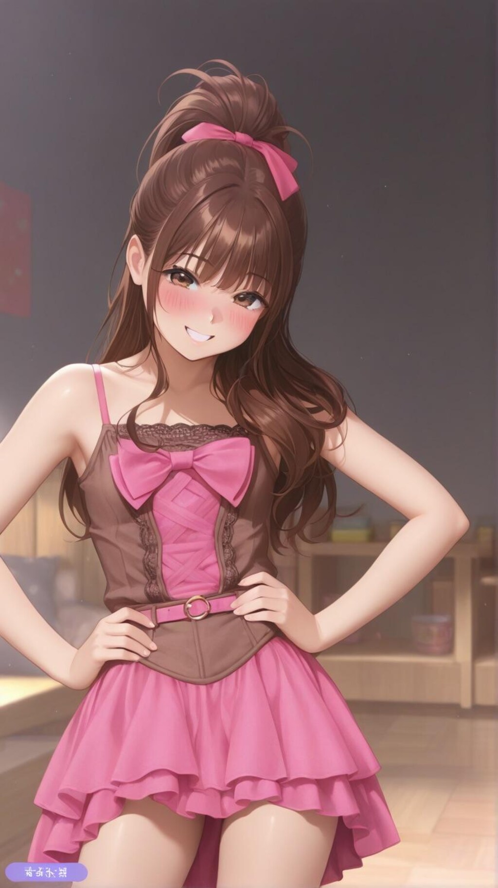 ちっぱいアイドル少女
