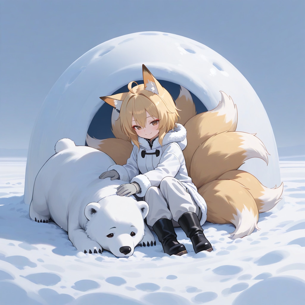 4/6　北極の日 | の人気AIイラスト・グラビア