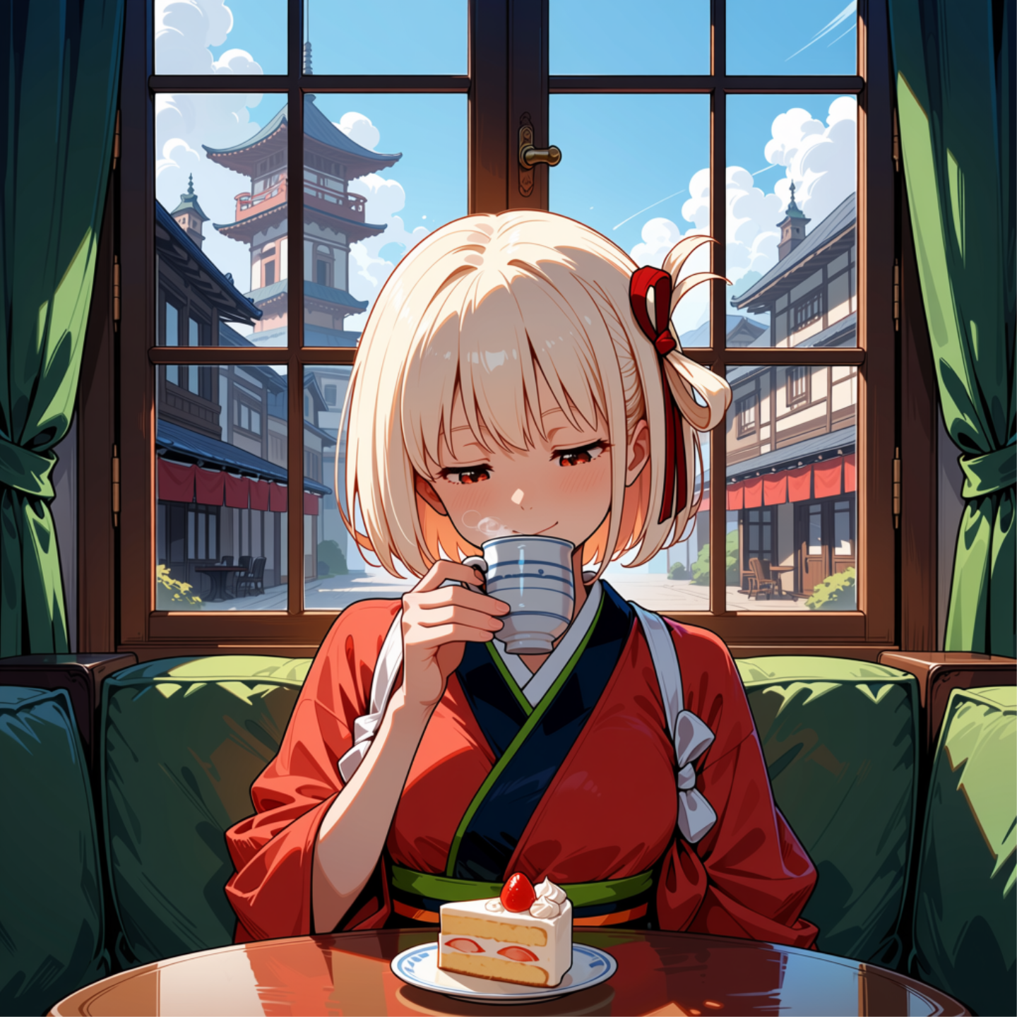 千束ちゃんの休日