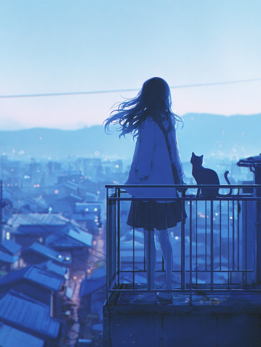 静かな伴侶とともに朝を