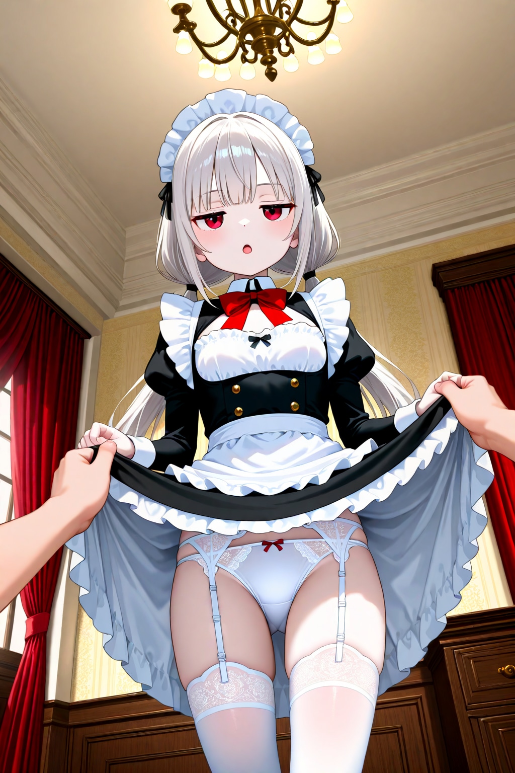うちの子メイドのおパンツチェック