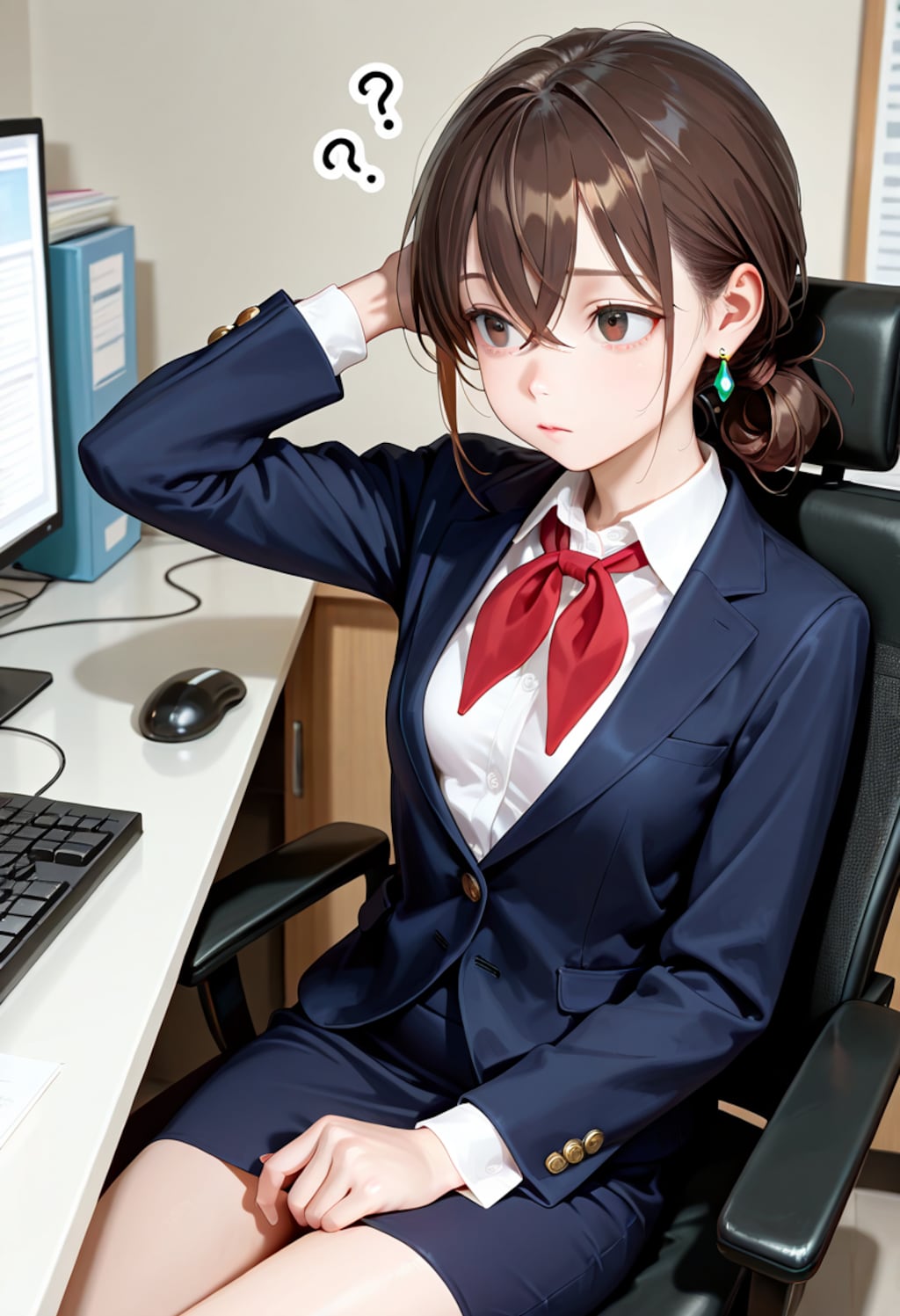 歩美 first day at work (9)