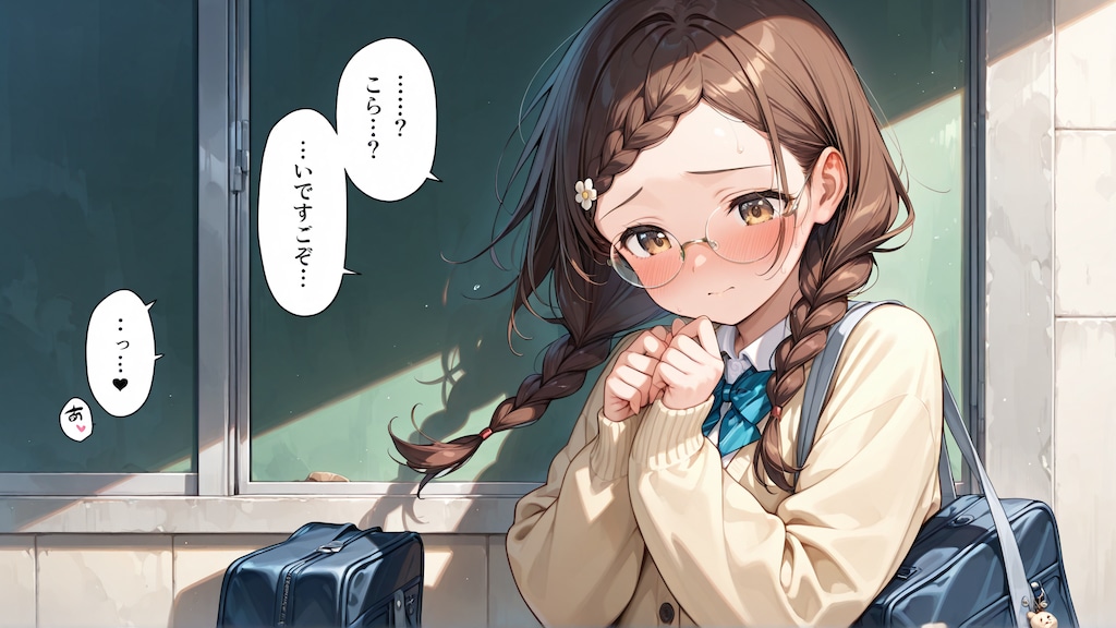 眼鏡三つ編み2nd 3