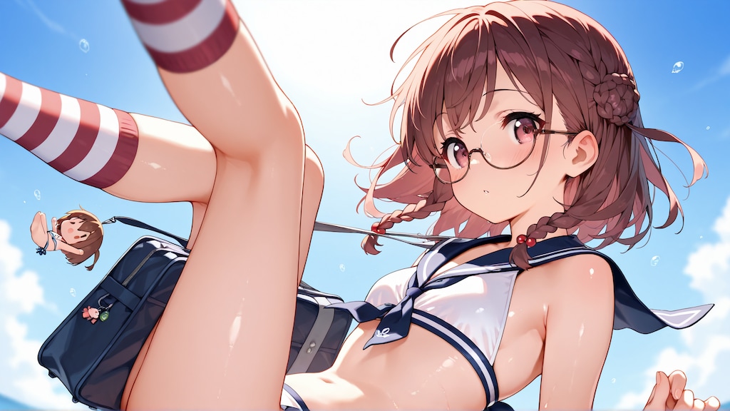 眼鏡三つ編み2nd 3