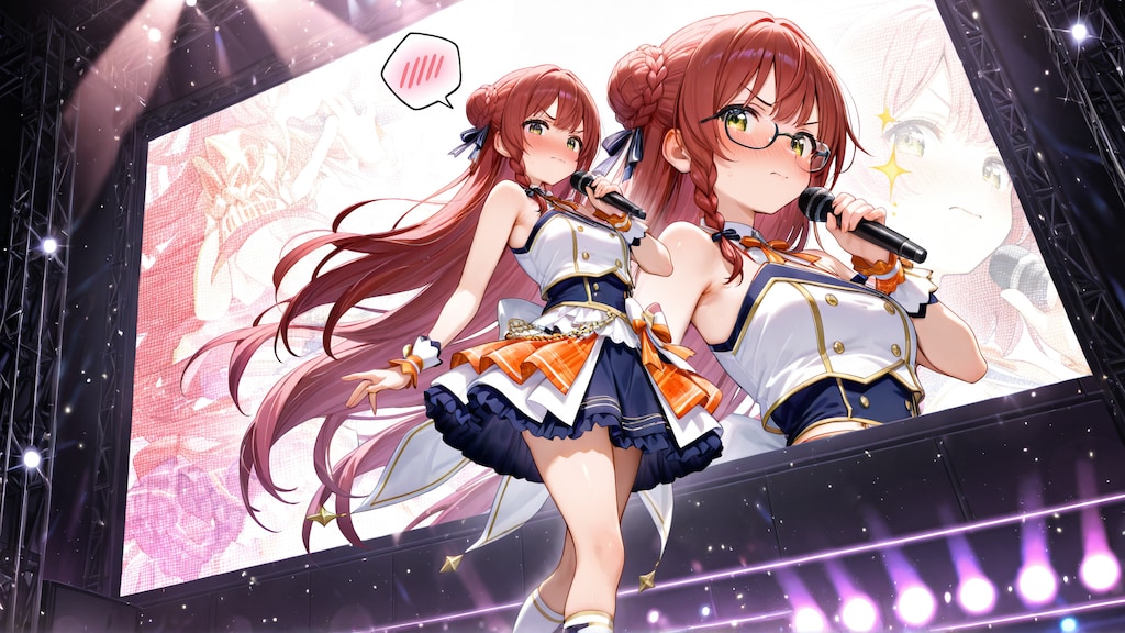 眼鏡三つ編み2nd 3