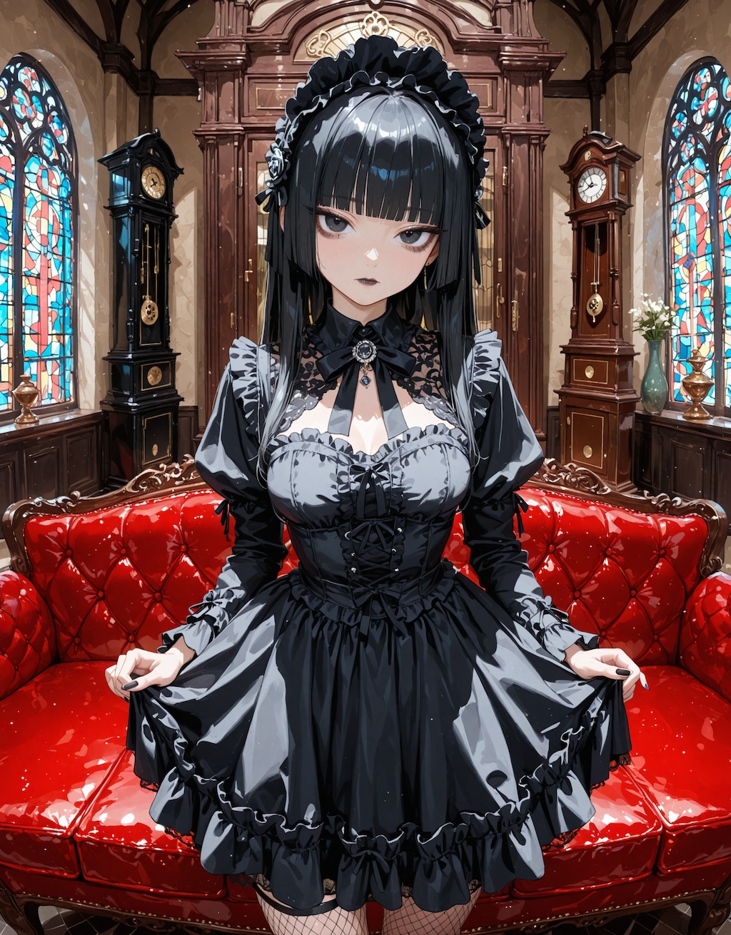 冬花さん撮影中