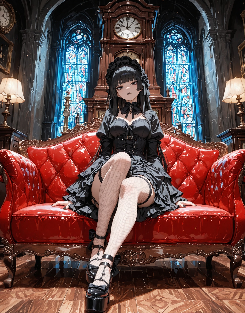 冬花さん撮影中