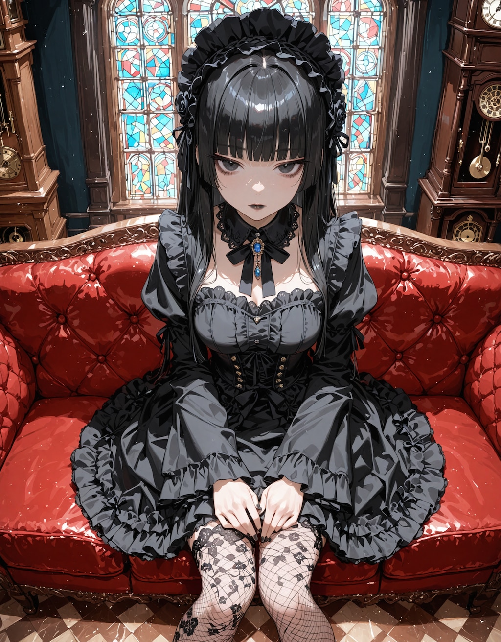 冬花さん撮影中