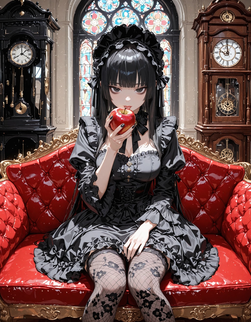 冬花さん撮影中