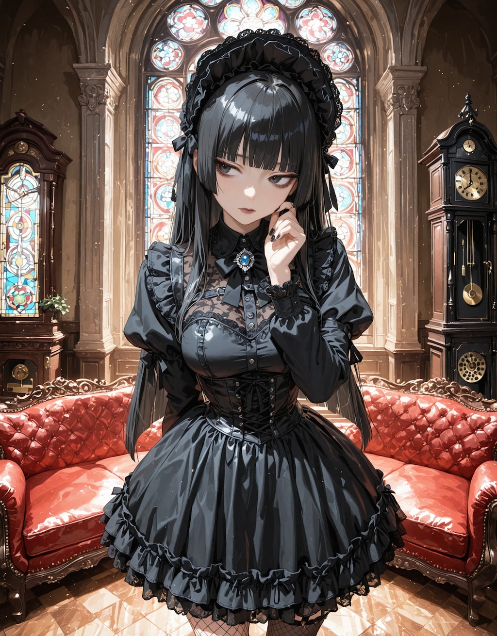 冬花さん撮影中