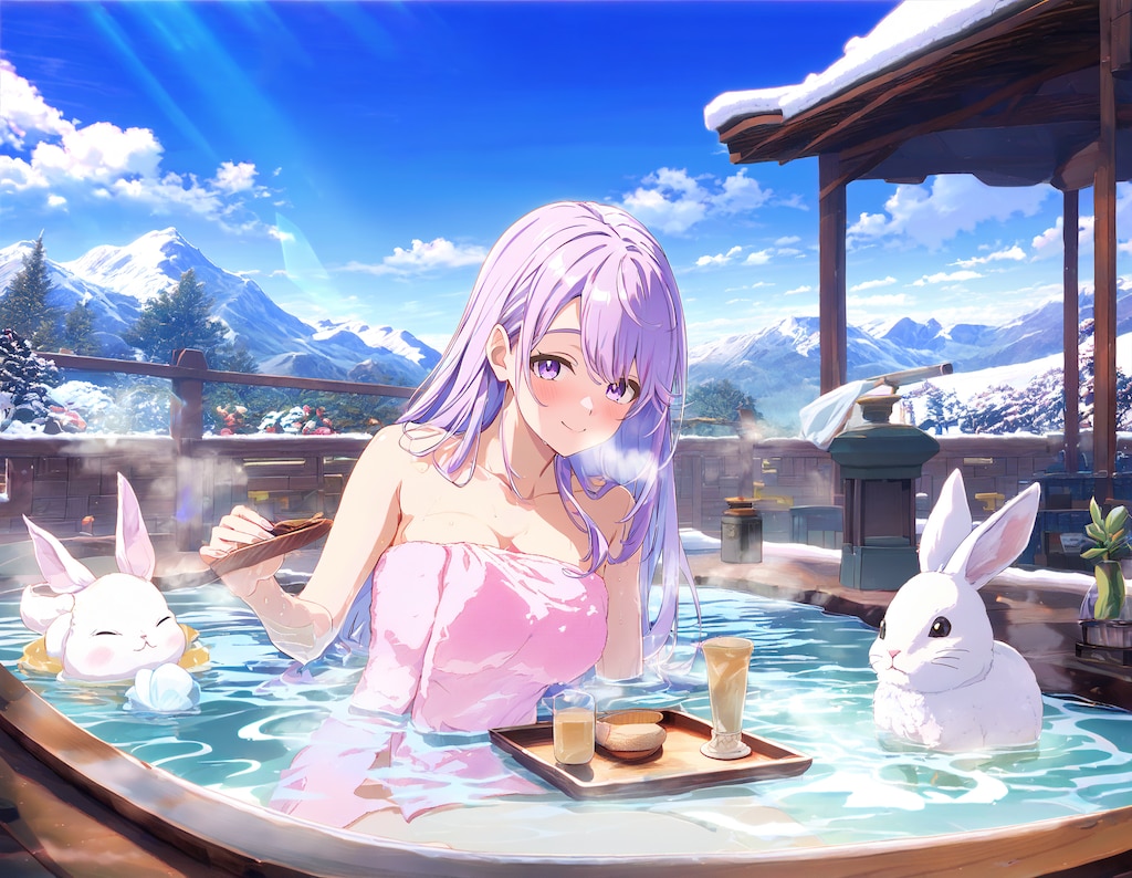 源泉かけ流し《Stable Diffusion XL版》
