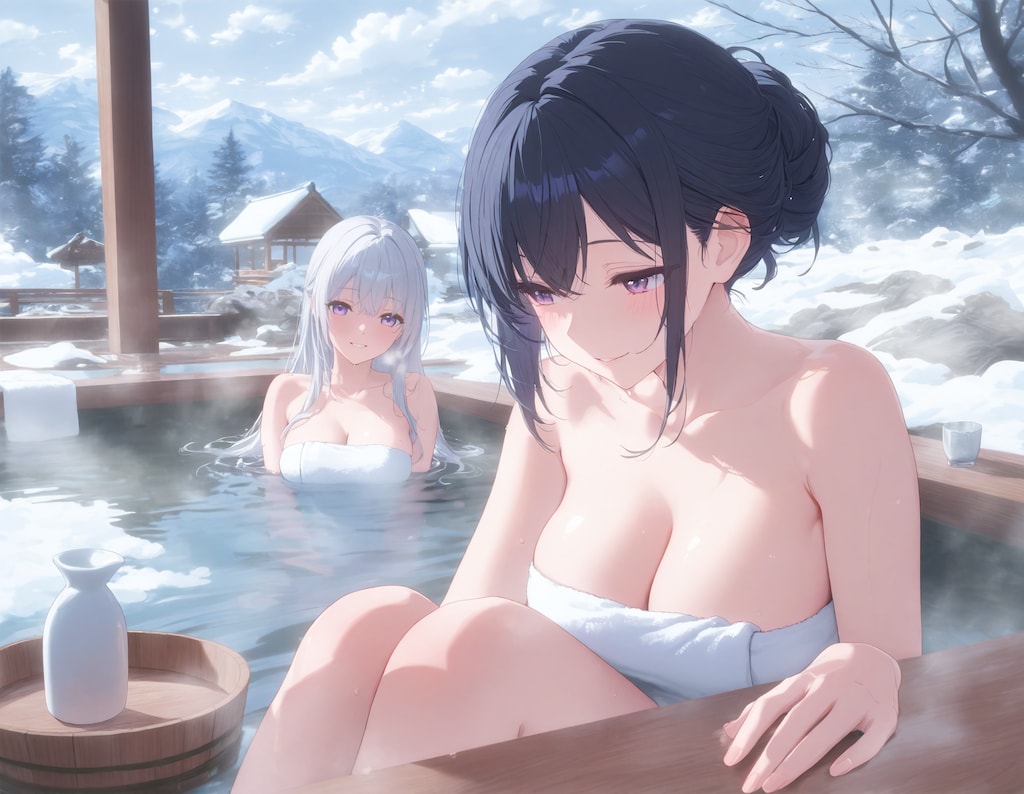 源泉かけ流し《Stable Diffusion XL版》