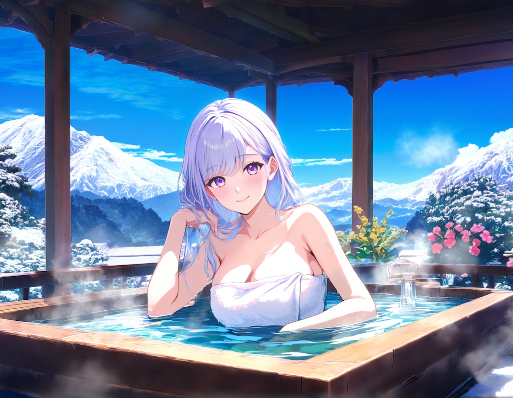 源泉かけ流し《Stable Diffusion XL版》