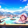 源泉かけ流し《Stable Diffusion XL版》 3枚目