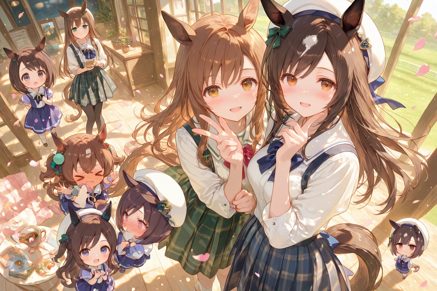 ちくわ君は、欲張った-！両方の生成を！。 | の人気AIイラスト・グラビア