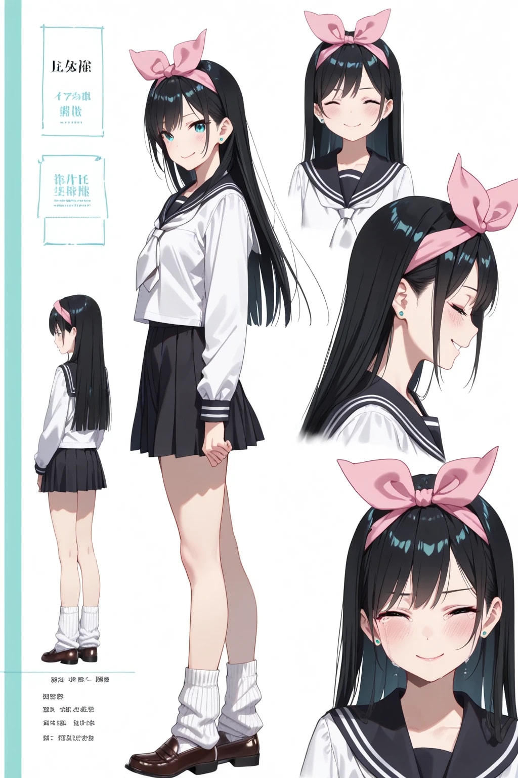 設定資料 全年齢版 星科 瑠璃海(Hoshina Rurika)　2012年8月28日生　158cm/48kg　B75 / W55 / H75 | の人気AIイラスト・グラビア