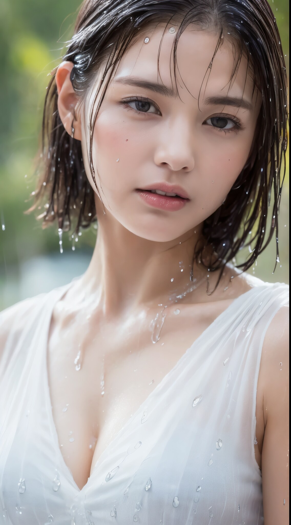 今日は雨