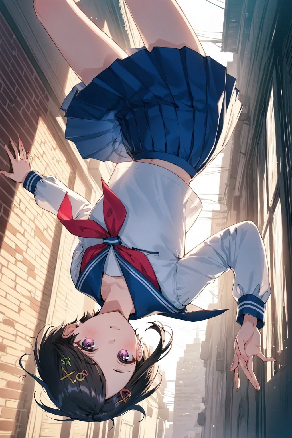 少女の降ってきた日