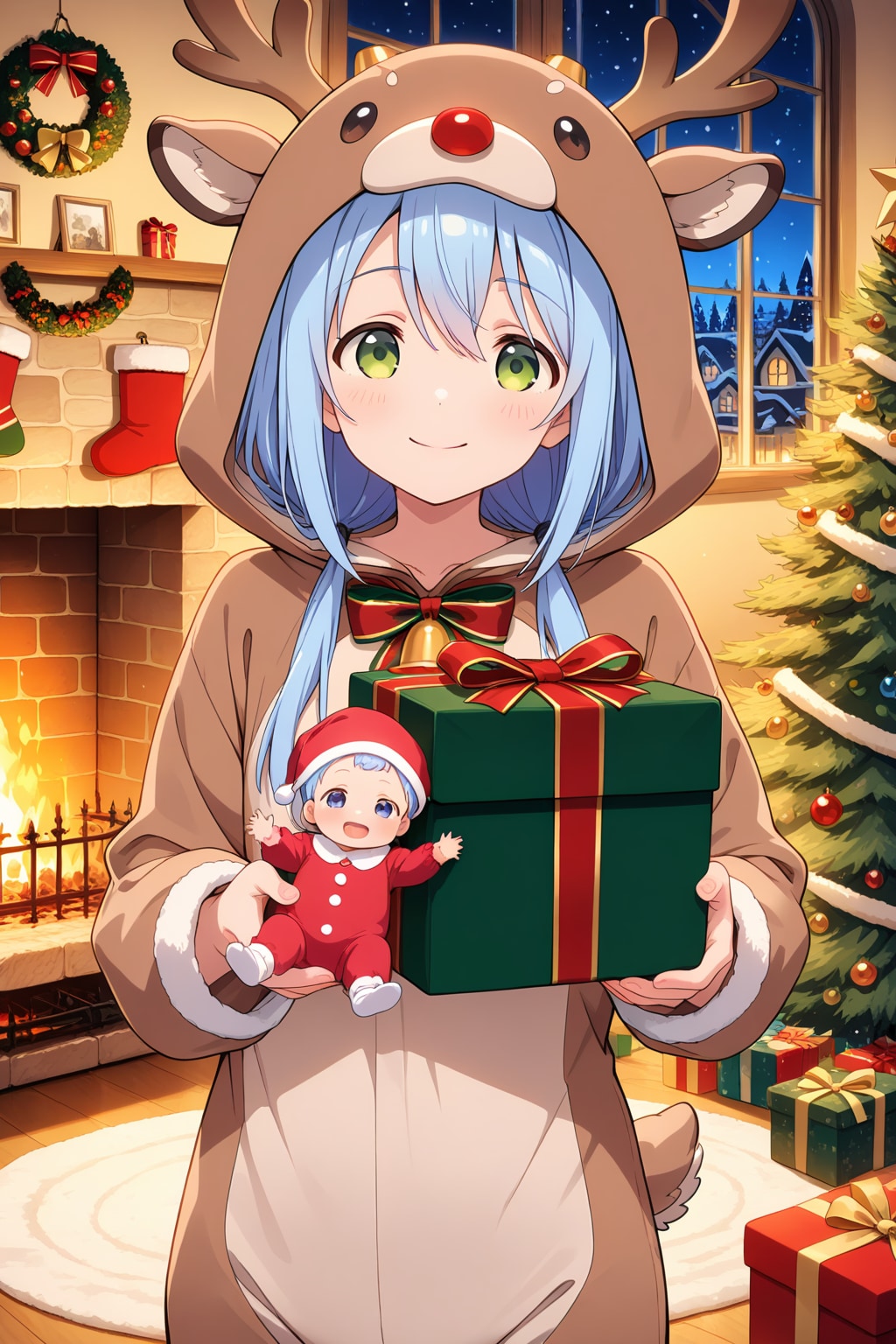 プレゼントないなった（サンタもろとも迷子になったため）