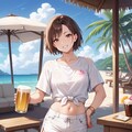 夏色アルバイト日和：海の家の彼女 2枚目