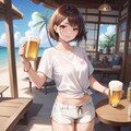 夏色アルバイト日和：海の家の彼女 4枚目