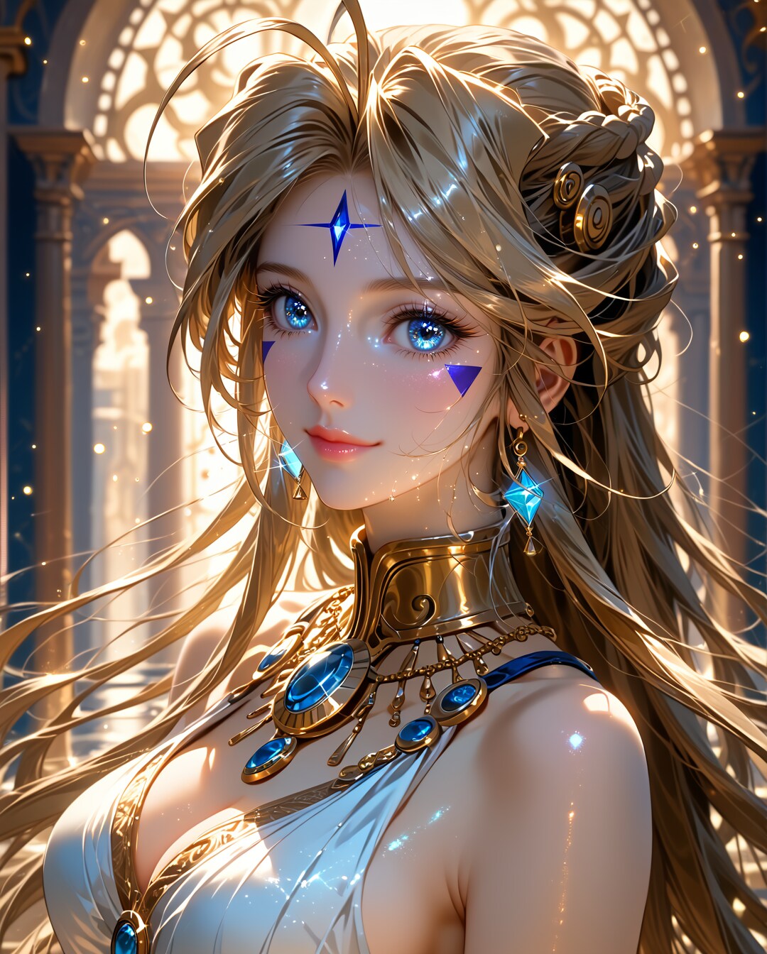 45. Date with Belldandy, Sundress