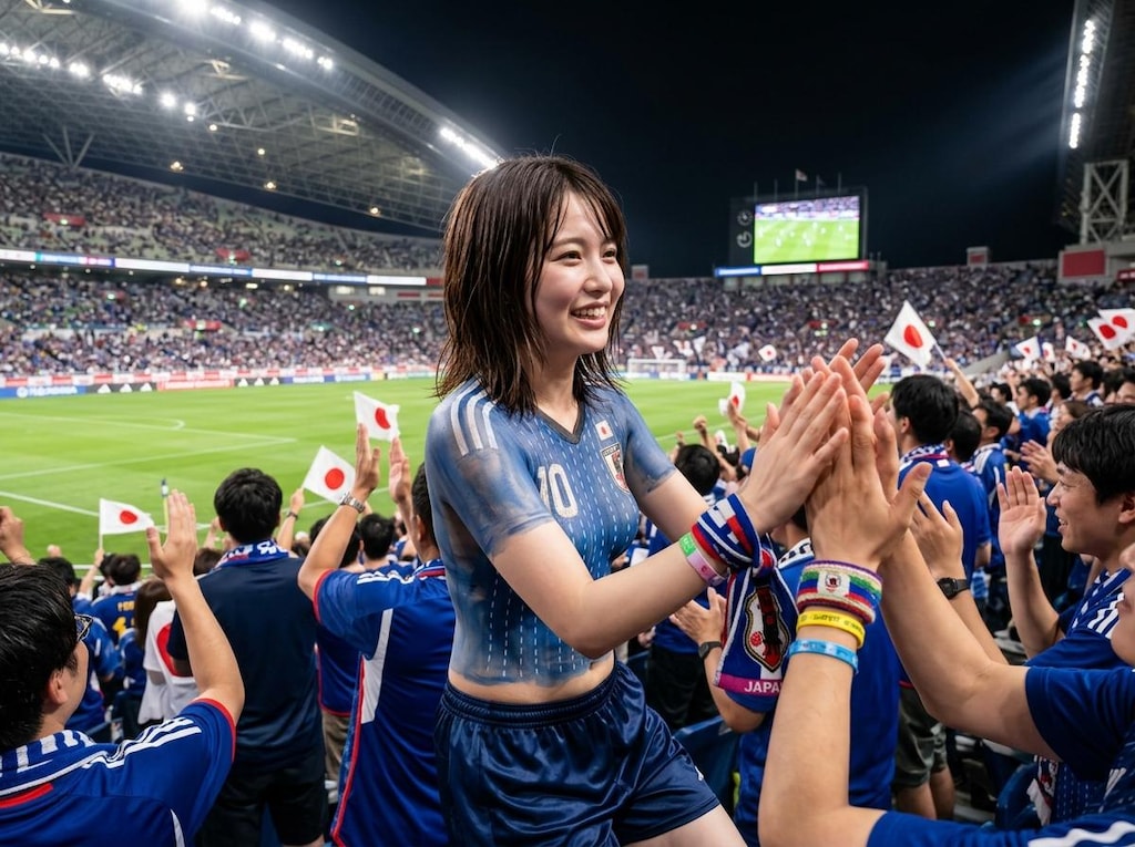 勝利の女神　がんばれ！nippon