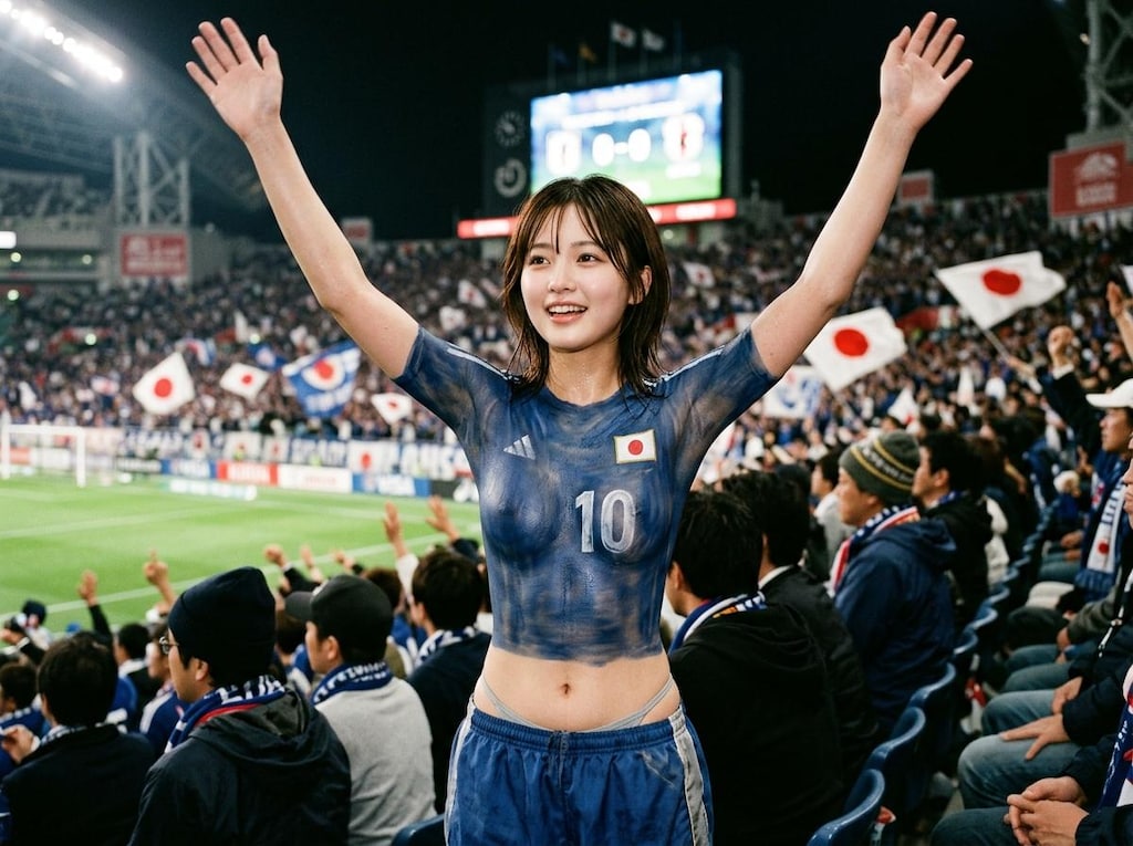 勝利の女神　がんばれ！nippon