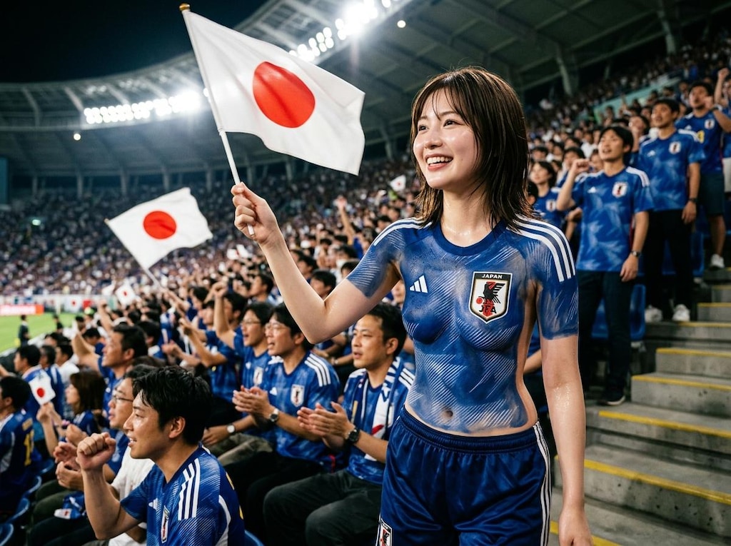 勝利の女神　がんばれ！nippon