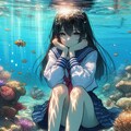 海中少女 2枚目