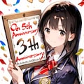 【企画：ちちぷい3周年】祝！３周年 2枚目