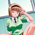 細川美樹×パンチラ 4枚目