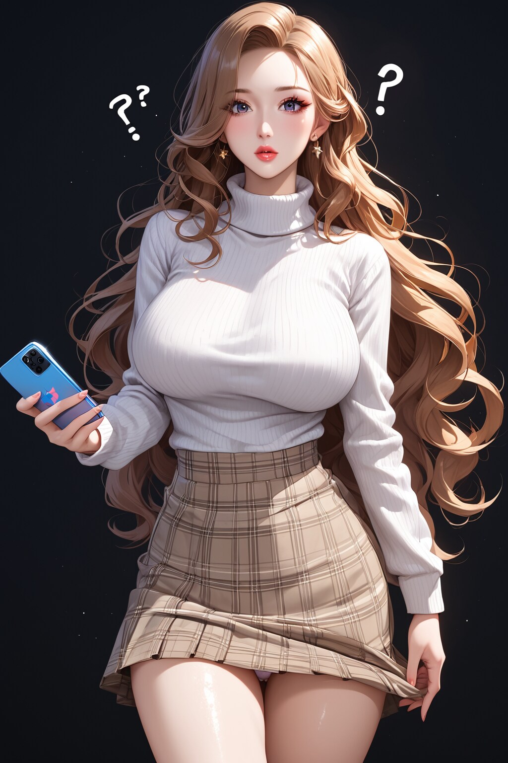 戸惑うお姉さん♡