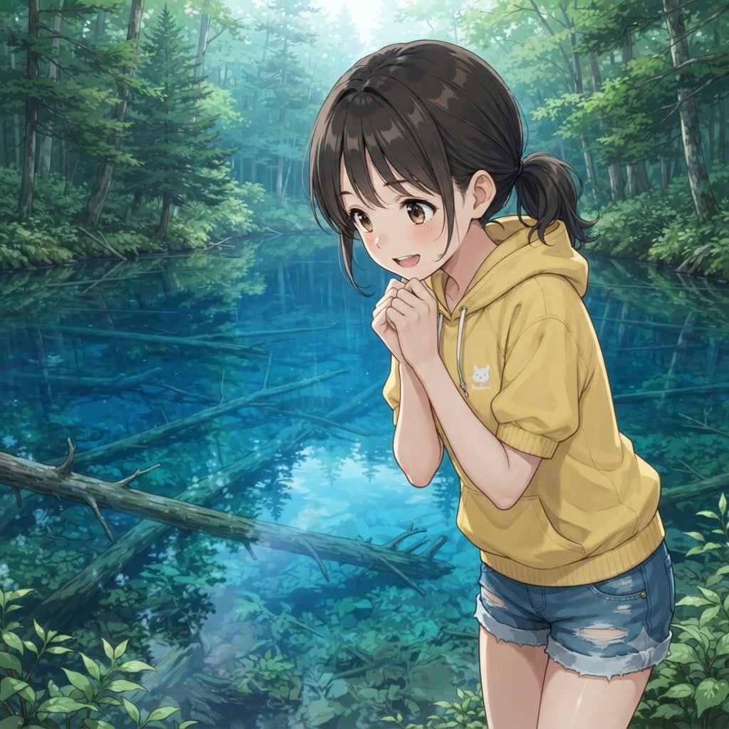 北海道：神の子池（◯）