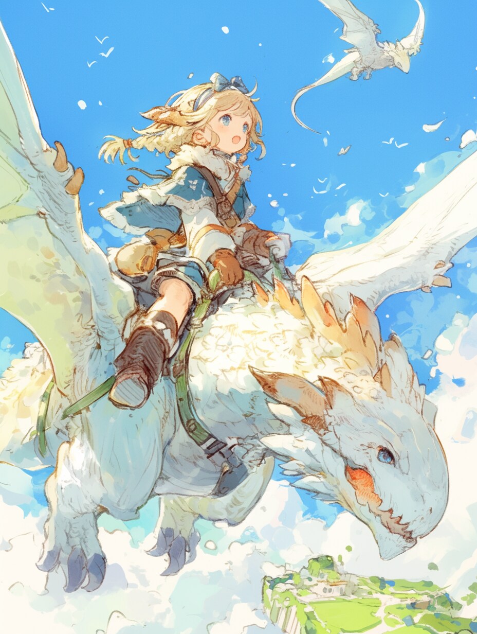 竜と少女。 | の人気AIイラスト・グラビア