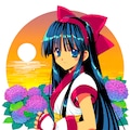 紫陽花とナコルル 4枚目