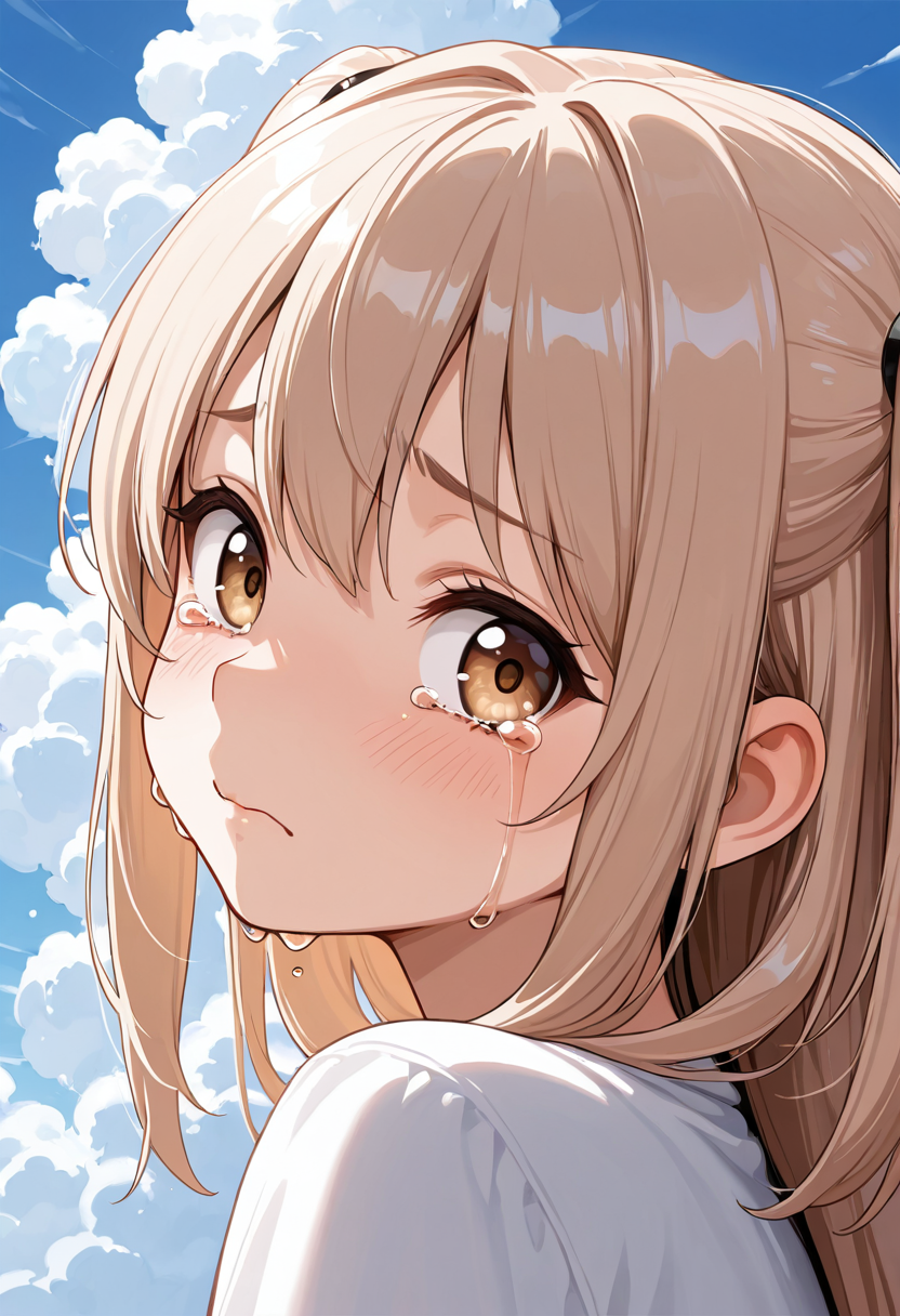 青空に溶ける涙