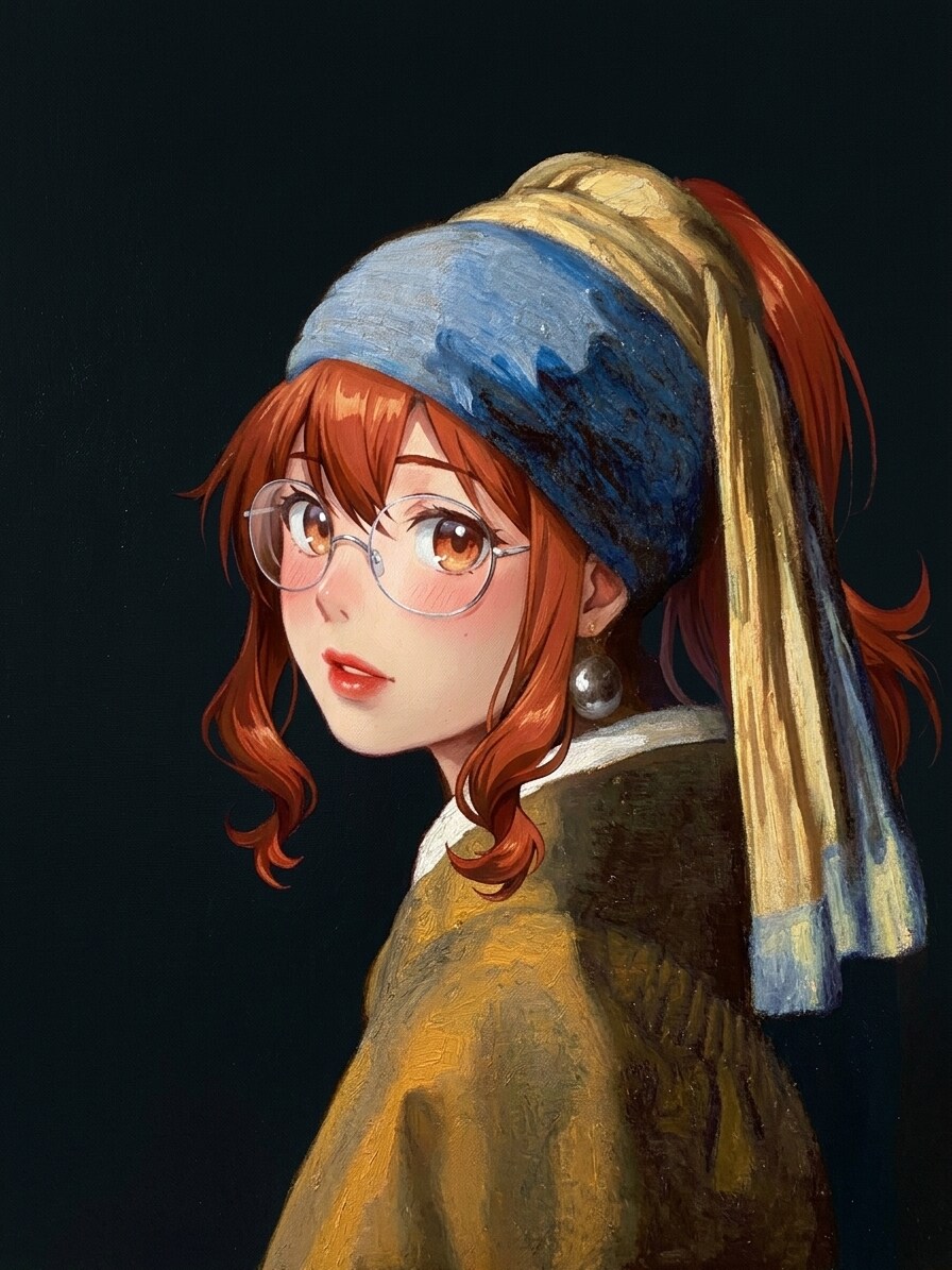 フェルメール『真珠の耳飾りの少女展』に行ってきた | の人気AIイラスト・グラビア